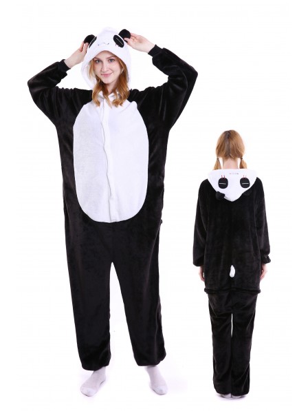 Panda Kigurumi Onesie Pyjamas Weich Flannel Unisex Tier Kostüme Für Damen & Herren