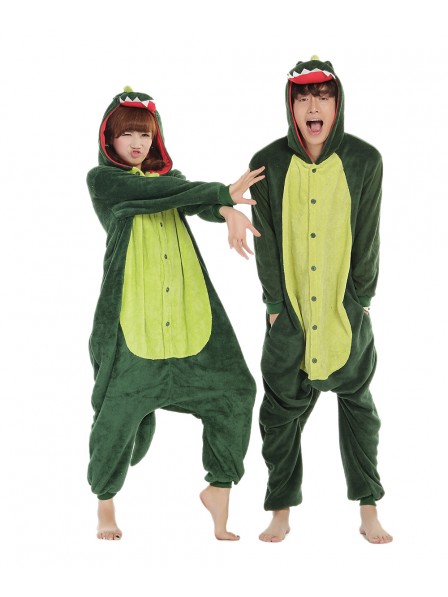 Dinosaurier Kigurumi Onesie Pyjamas Weich Flannel Unisex Tier Kostüme Für Damen & Herren