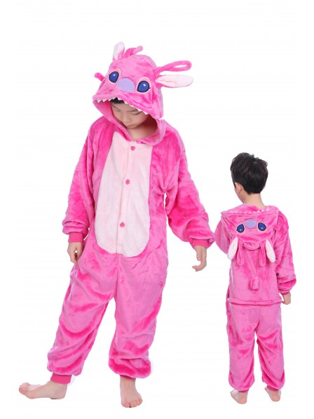 Pink Stitch Anagel Onesie Kigurumi Pyjamas Kids Tier Kostüme Für Jugend