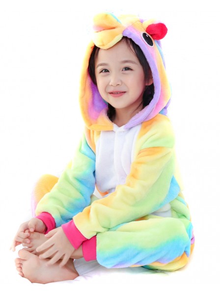 Regenbogen Einhorn Onesie Kigurumi Pyjamas Kids Tier Kostüme Für Jugend