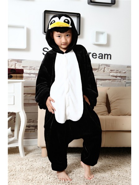 Pinguin Onesie Kigurumi Pyjamas Kids Tier Kostüme Für Jugend