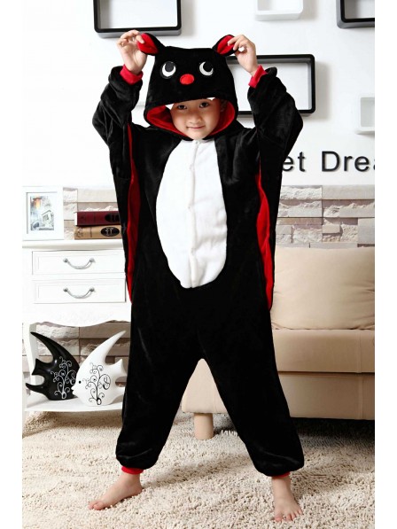 Fledermäuse Onesie Kigurumi Pyjamas Kids Tier Kostüme Für Jugend
