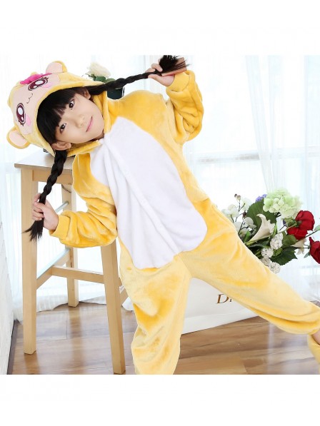 Mädchen Affe Onesie Kigurumi Pyjamas Kids Tier Kostüme Für Jugend