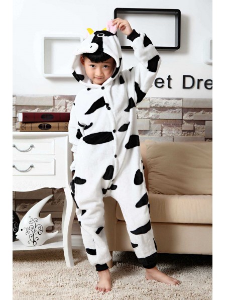 Kuh Onesie Kigurumi Pyjamas Kids Tier Kostüme Für Jugend
